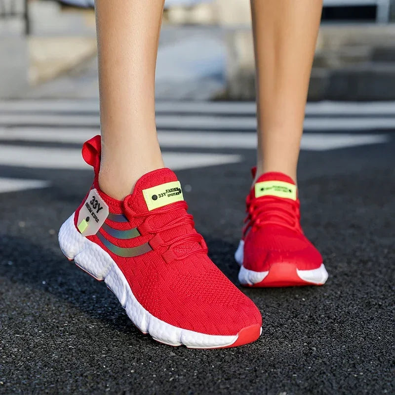 Leisure Sports Shoes Lightweight Breathable Mesh Running Shoes for Men
