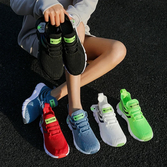 Leisure Sports Shoes Lightweight Breathable Mesh Running Shoes for Men