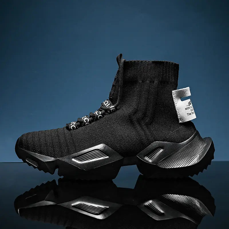 Men's Mesh Breathable Lightweight Comfortable Non Slip Knit Shoes