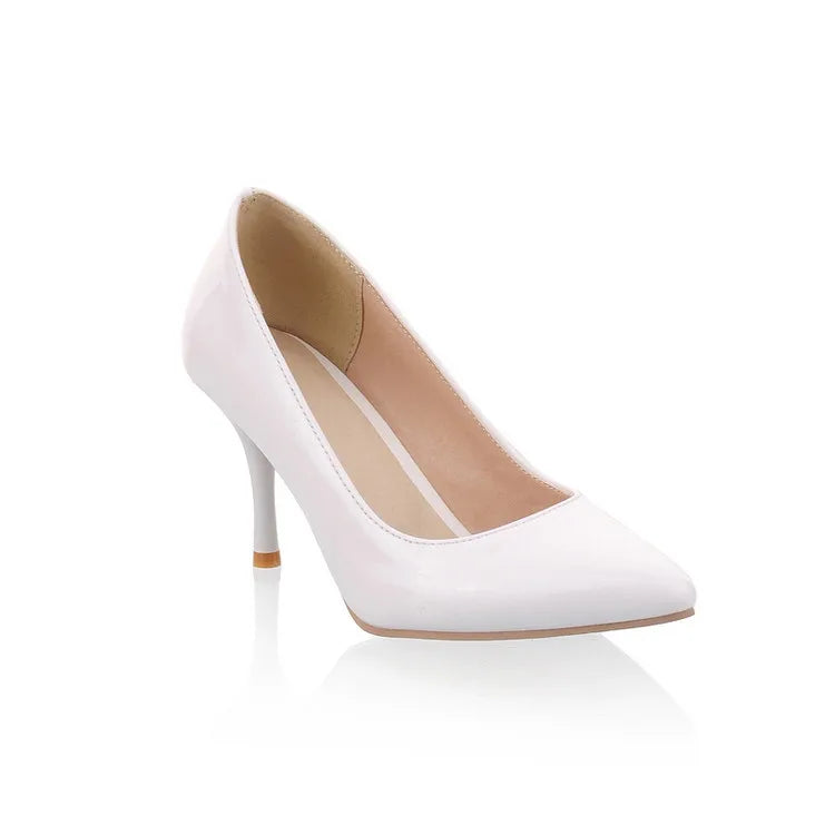 Plus Big Size 34-47 Shoes Woman New Arrival Wedding Ladies High Heel Fashion Sweet Dress Pointed Toe Women Pumps