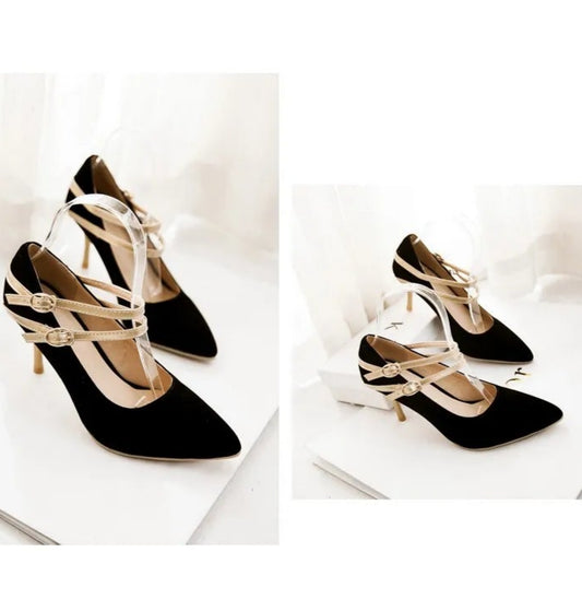 Big size 33-47 Style ladies sexy shoes woman women zapatos de mujer high heels wedding shoes sapato chaussure femme pumps