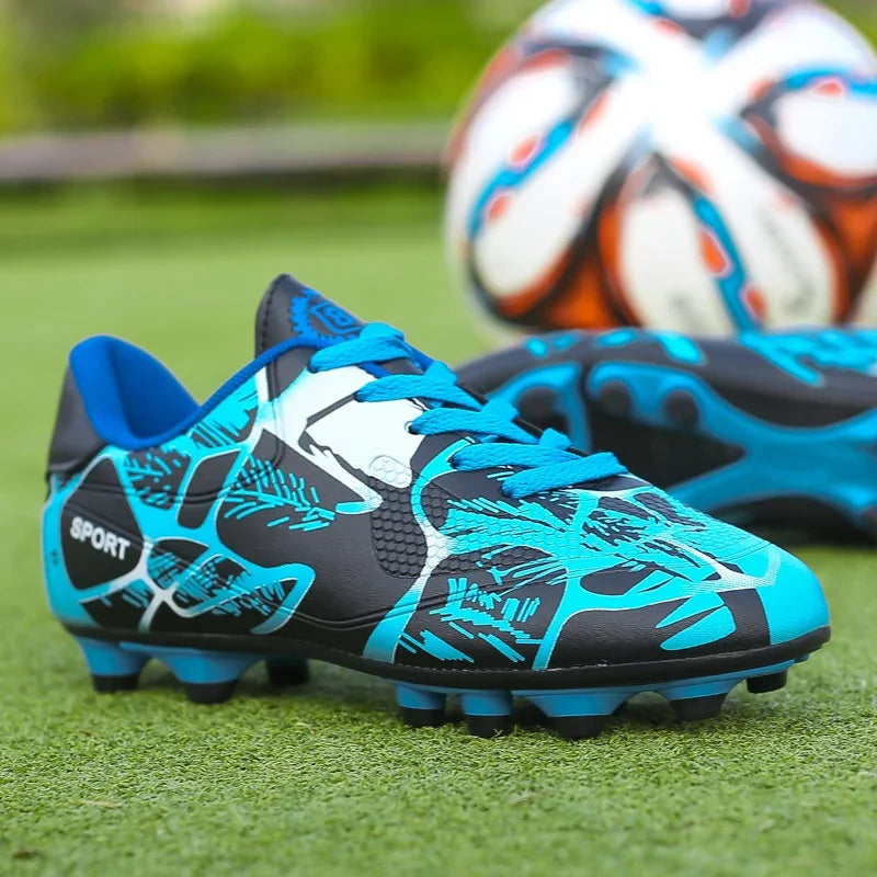 New Men Soccer Shoes Kids Cleats Grass Adult Professional Football Boots Ultralight Non-Slip Boys Training Shoes Drop Shipping