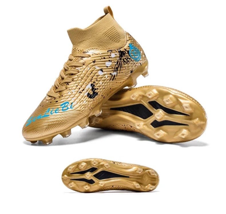 Men Professional Football Shoes Society Cleats Soccer Shoes Original Indoor Football Field Boots Grass Training TF/FG Sneaker