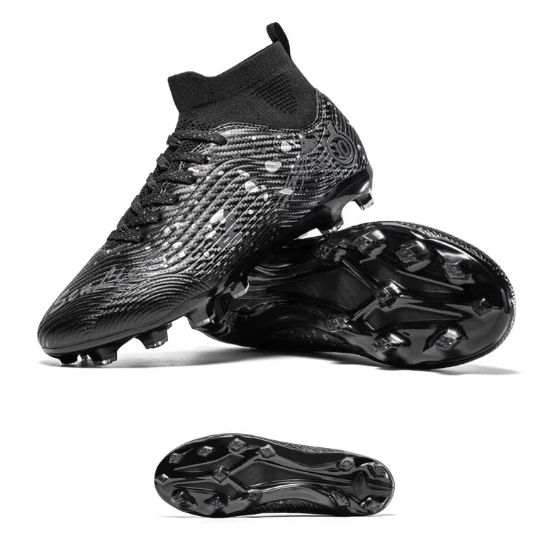 Men Professional Football Shoes Society Cleats Soccer Shoes Original Indoor Football Field Boots Grass Training TF/FG Sneaker