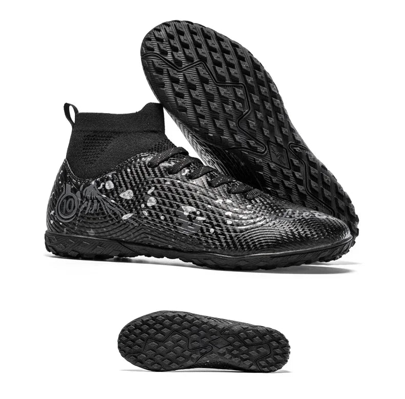 Men Professional Football Shoes Society Cleats Soccer Shoes Original Indoor Football Field Boots Grass Training TF/FG Sneaker