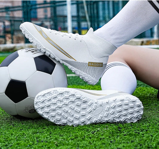 Men Football Boots Society Cleats Professional Soccer Shoes Indoor Football Field Boots Original Non Slip Sneakers Fast