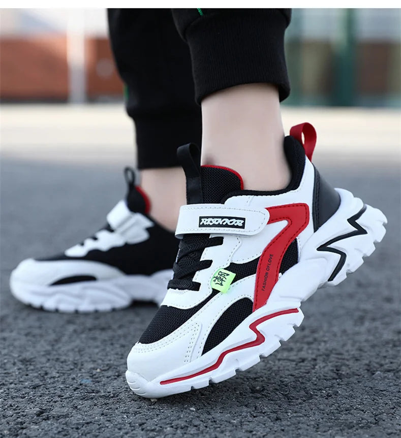 Kid Sneakers Fashion Children Breathable Mesh Comfort Shoes Casual Walking Outdoor Running Shoes