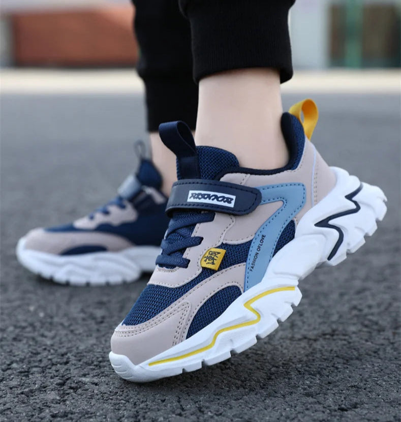 Kid Sneakers Fashion Children Breathable Mesh Comfort Shoes Casual Walking Outdoor Running Shoes