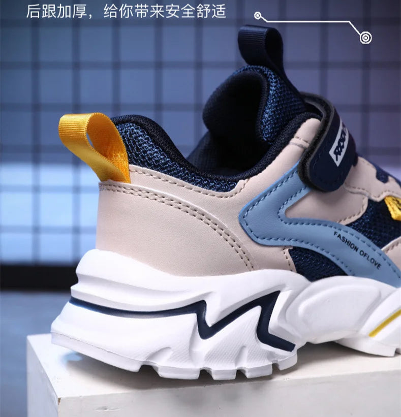 Kid Sneakers Fashion Children Breathable Mesh Comfort Shoes Casual Walking Outdoor Running Shoes