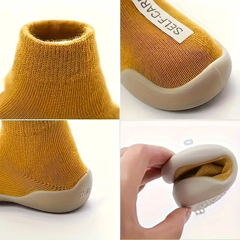 Adorable and Comfortable Sock Shoes: Easy-to-wear Step-on Shoes for Children, Boys and Girls