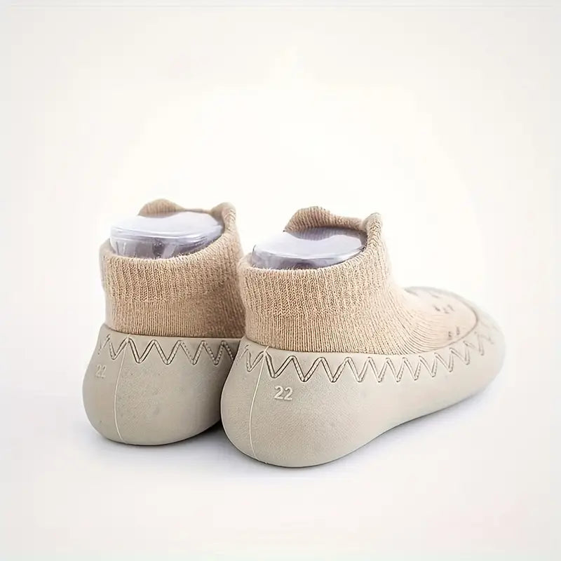 1/2 Pair of Baby Four Seasons Floor Socks with Cute Animal Pattern Toddler Shoes for Boys And Girls