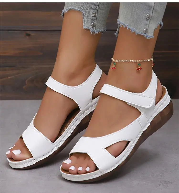 Women's Sandals Casual Summer Shoes Woman 2025 Summer Sandals Low Heels Sand alias De Mujer