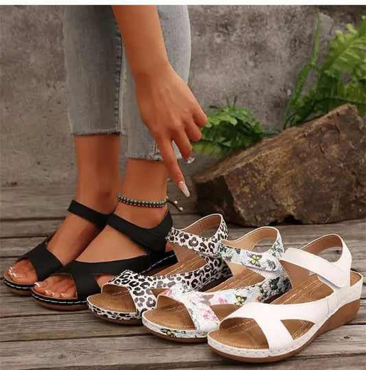 Women's Sandals Casual Summer Shoes Woman 2025 Summer Sandals Low Heels Sand alias De Mujer