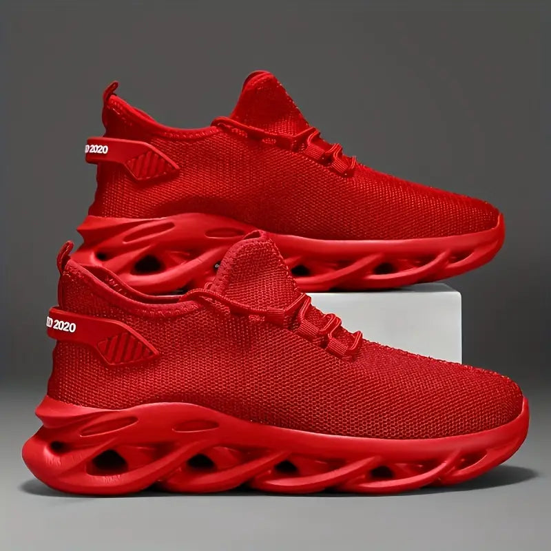 Men's Blade Sneakers Running Shoes Slip-on Sneakers With Shoelaces