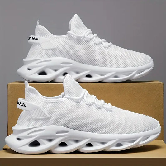 Men's Blade Sneakers Running Shoes Slip-on Sneakers With Shoelaces