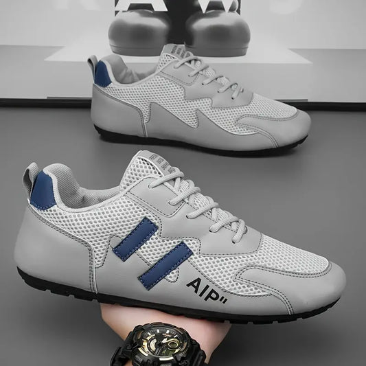 Low Top Running Shoes, Color Block Trendy Sneakers  All Seasons Outdoor Workout