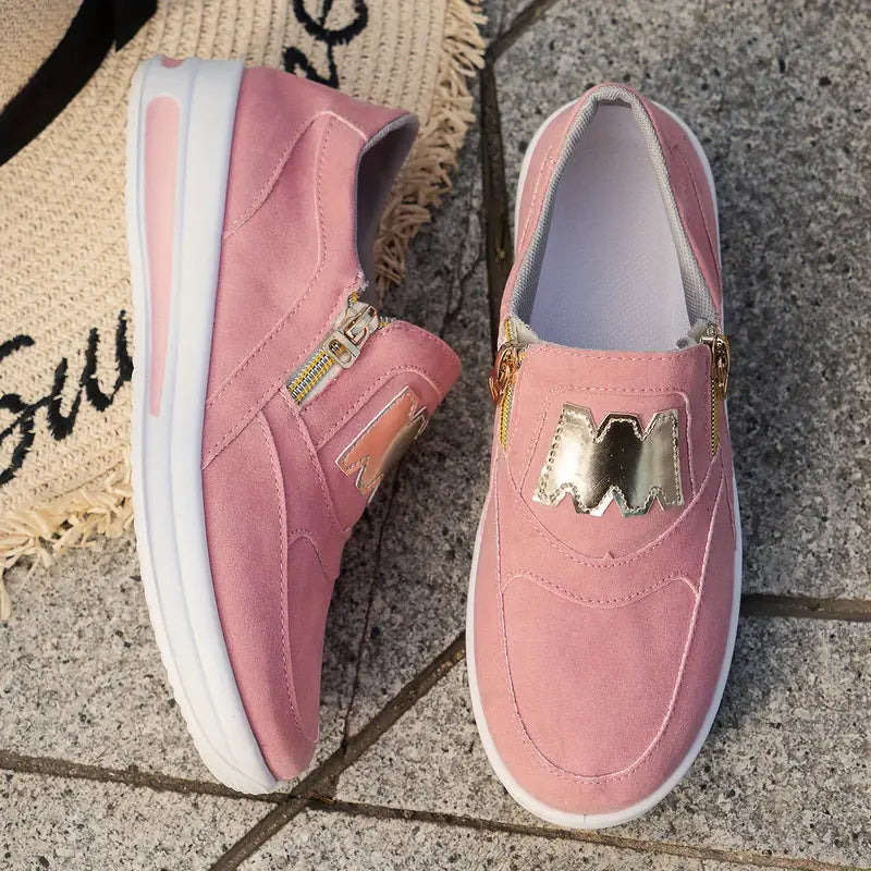 Sneakers, Breathable Mesh Upper, Soft Insole, PU Outsole, Comfortable and Lightweight