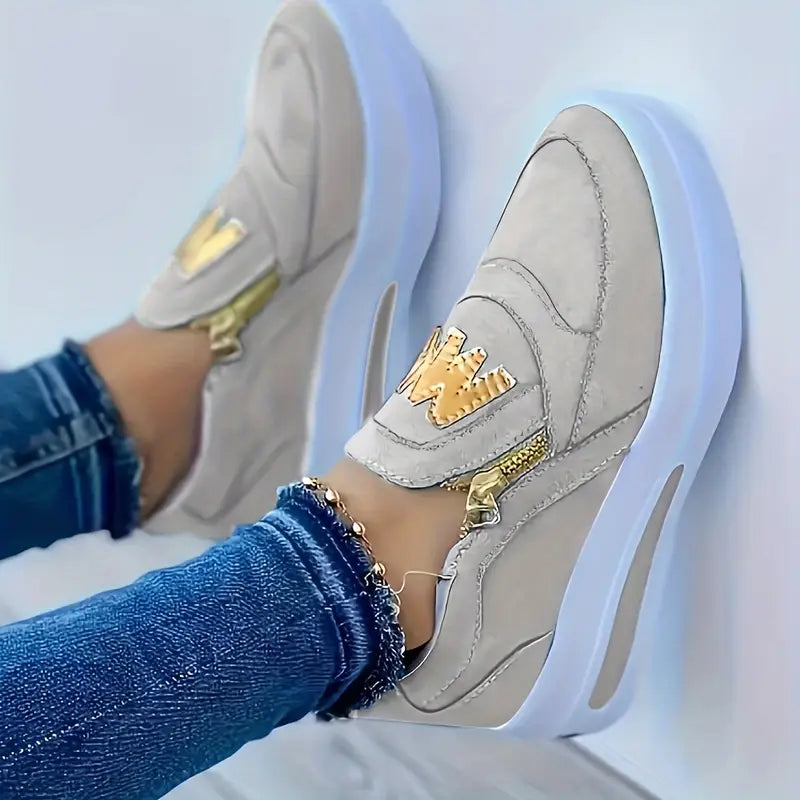 Sneakers, Breathable Mesh Upper, Soft Insole, PU Outsole, Comfortable and Lightweight