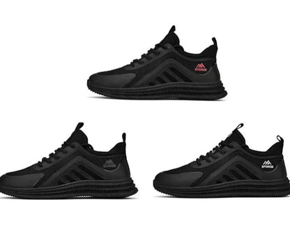 Men's Thin Flat Stain Resistant Lightweight Soft Sole Casual Comfortable Shoes Fashionable Streamlined Non-Slip Sneakers