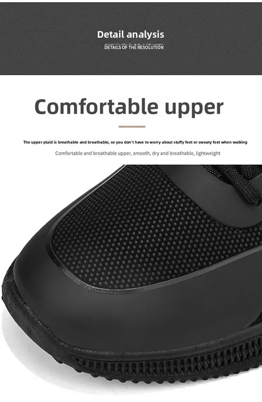 Men's Thin Flat Stain Resistant Lightweight Soft Sole Casual Comfortable Shoes Fashionable Streamlined Non-Slip Sneakers