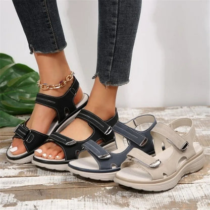 Sandals Fashion Durable Sandals Ladies2025 New Travel Women Shoes Outdoor Beach Slippers Lightweight Platform Sandals