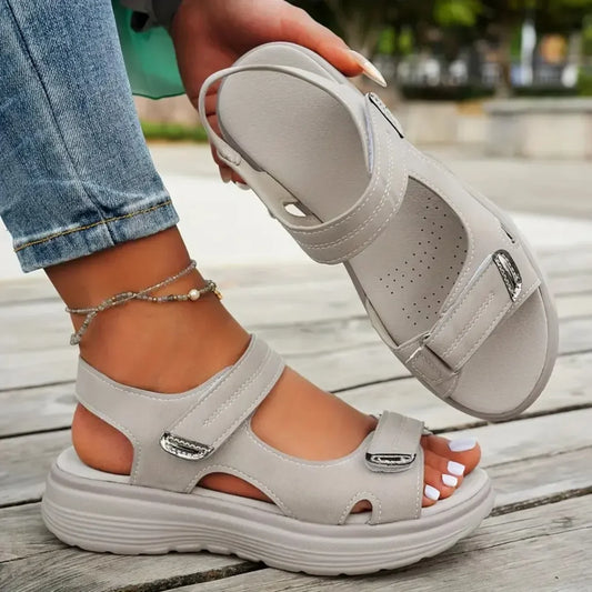 Sandals Fashion Durable Sandals Ladies2025 New Travel Women Shoes Outdoor Beach Slippers Lightweight Platform Sandals