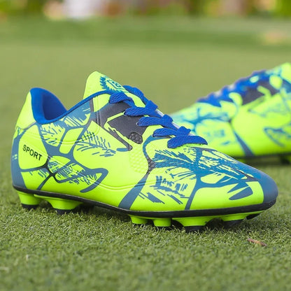New Men Soccer Shoes Kids Cleats Grass Adult Professional Football Boots Ultralight Non-Slip Boys Training Shoes Drop Shipping