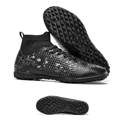 Men Professional Football Shoes Society Cleats Soccer Shoes Original Indoor Football Field Boots Grass Training TF/FG Sneaker