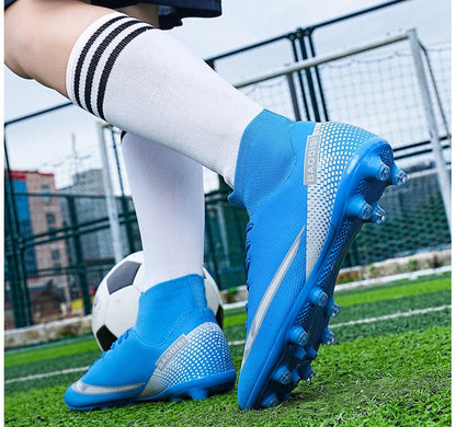 Men Football Boots Society Cleats Professional Soccer Shoes Indoor Football Field Boots Original Non Slip Sneakers Fast