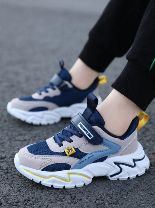 Kid Sneakers Fashion Children Breathable Mesh Comfort Shoes Casual Walking Outdoor Running Shoes