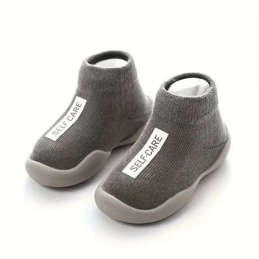 Adorable and Comfortable Sock Shoes: Easy-to-wear Step-on Shoes for Children, Boys and Girls