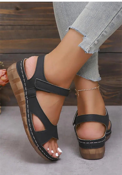 Women's Sandals Casual Summer Shoes Woman 2025 Summer Sandals Low Heels Sand alias De Mujer