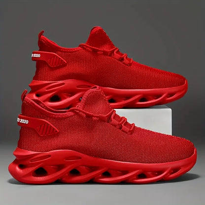 Men's Blade Sneakers Running Shoes Slip-on Sneakers With Shoelaces