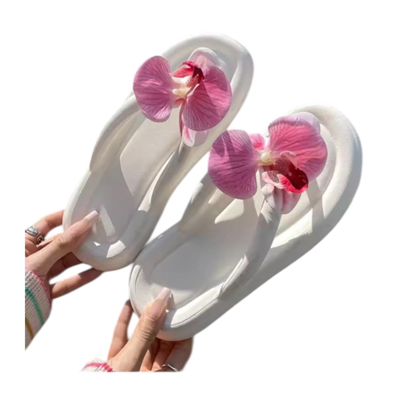 Butterfly EVA Flip Flops – Women Summer Beach Slippers