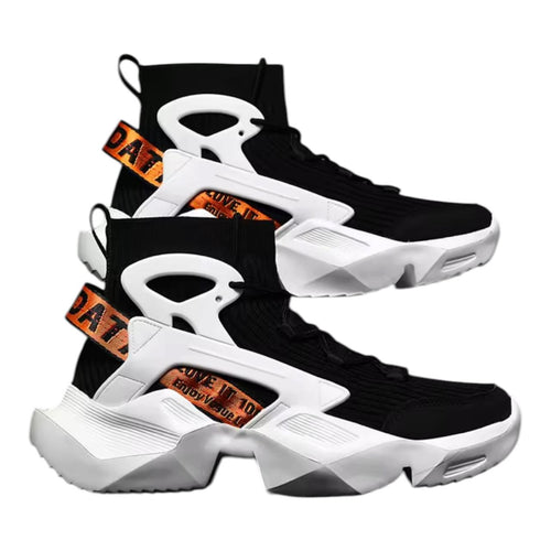 Men’s High Top Sock Sneakers – Breathable Lightweight Running & Casual Shoes